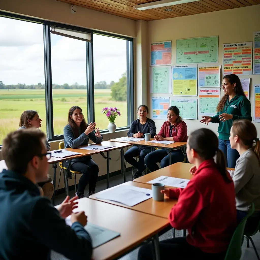 Professional business solutions illustration